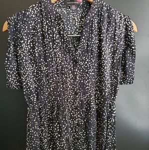 F21 Polka Dot Dress